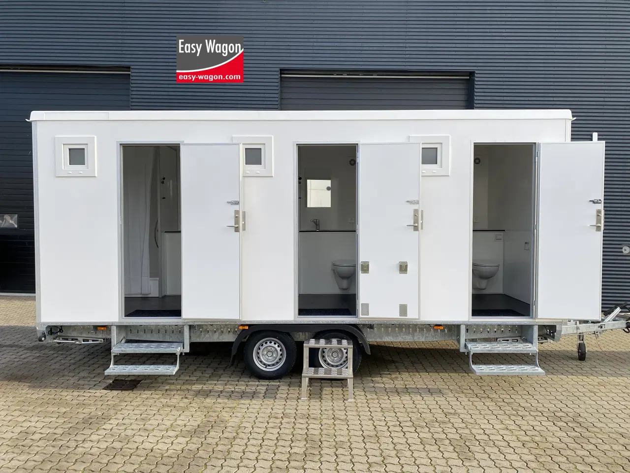 Billede 5 - Type 518: Toilet--badvogn med 3 separate rum