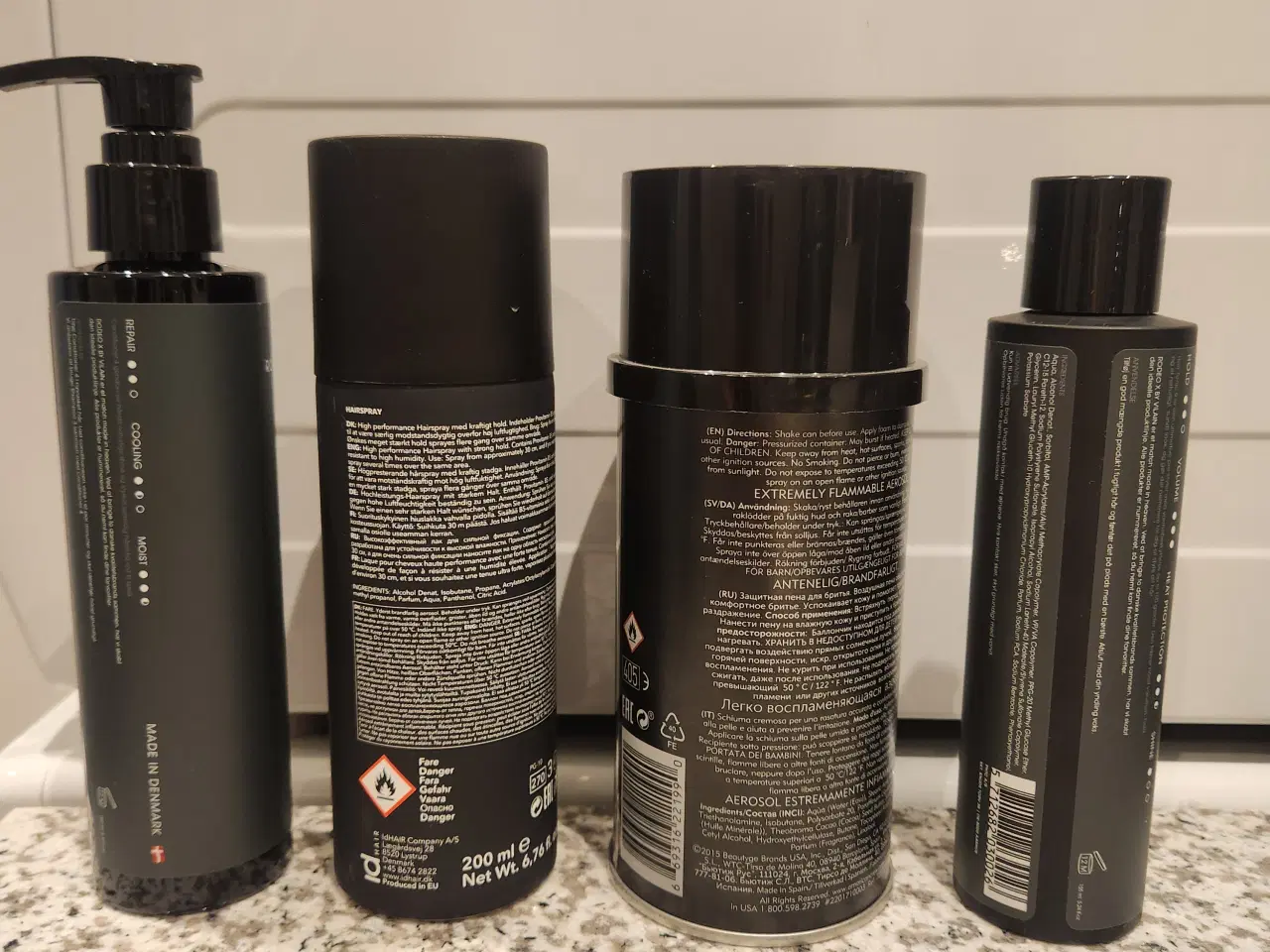 Billede 5 - Hårprodukter som Hair tonic, hårspray, barberskum 