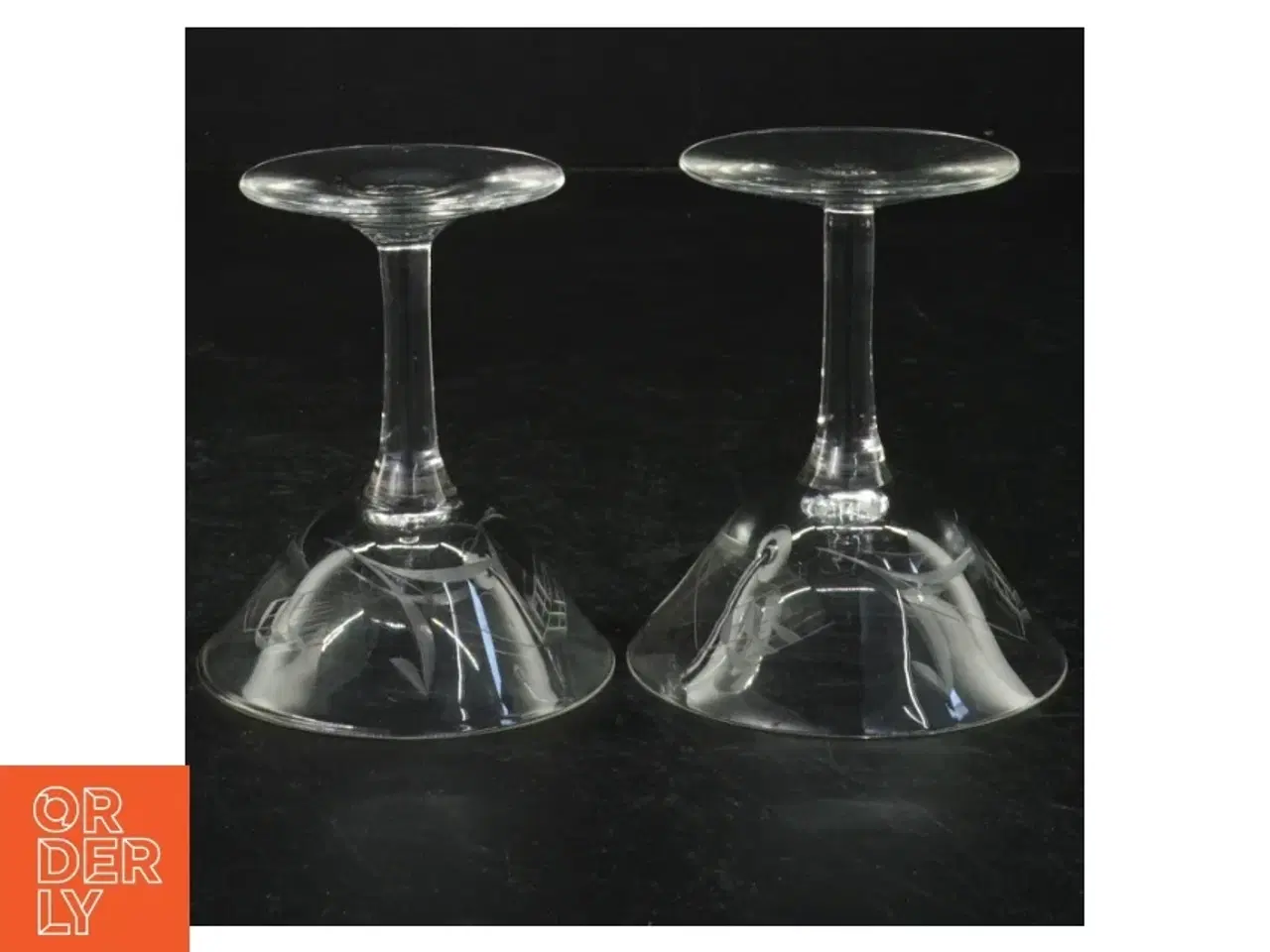Billede 2 - Holmegaard Bygholm likørglas (str. 9. x 7 cm)