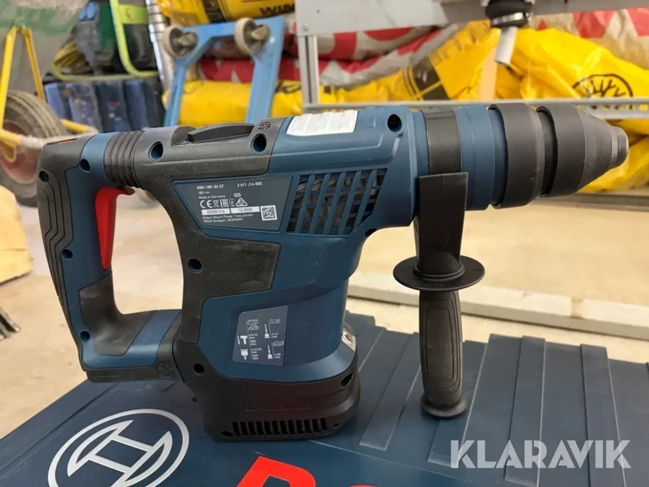 Billede 3 - Akku borehammer Bosch Professional GBH 18V-34 CF