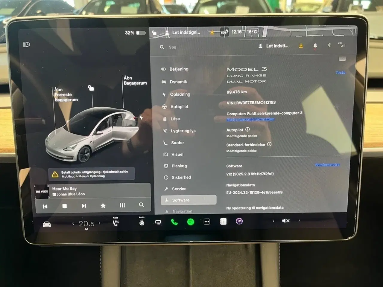 Billede 10 - Tesla Model 3  Long Range AWD