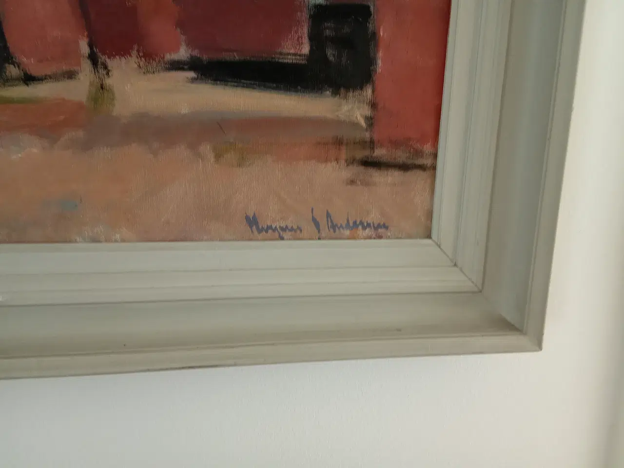 Billede 2 - Maleri Mogens S Andersen 