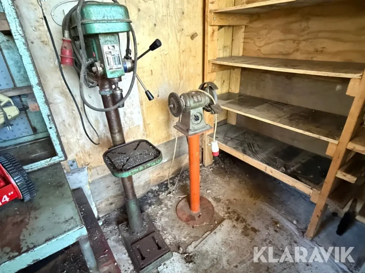 Billede 2 - Søjleboremaskine + bænksliber