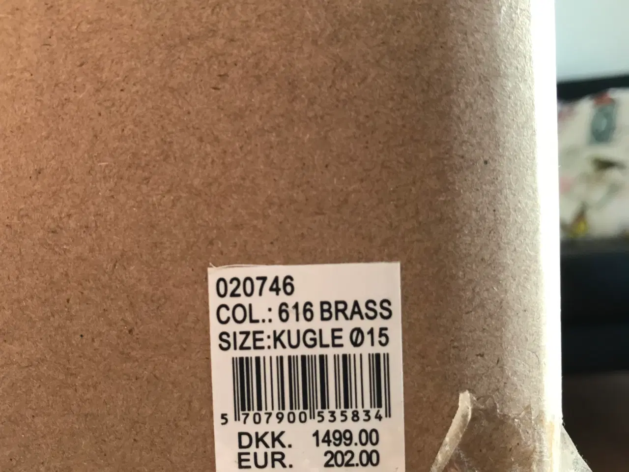 Billede 3 - Ny Pendel, Lampe New Iris Pendant 4 Bullets Brass 