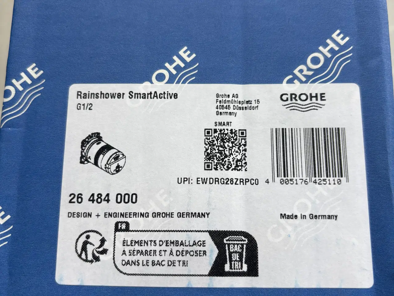 Billede 2 - Grohe rainshower indbygningsdel