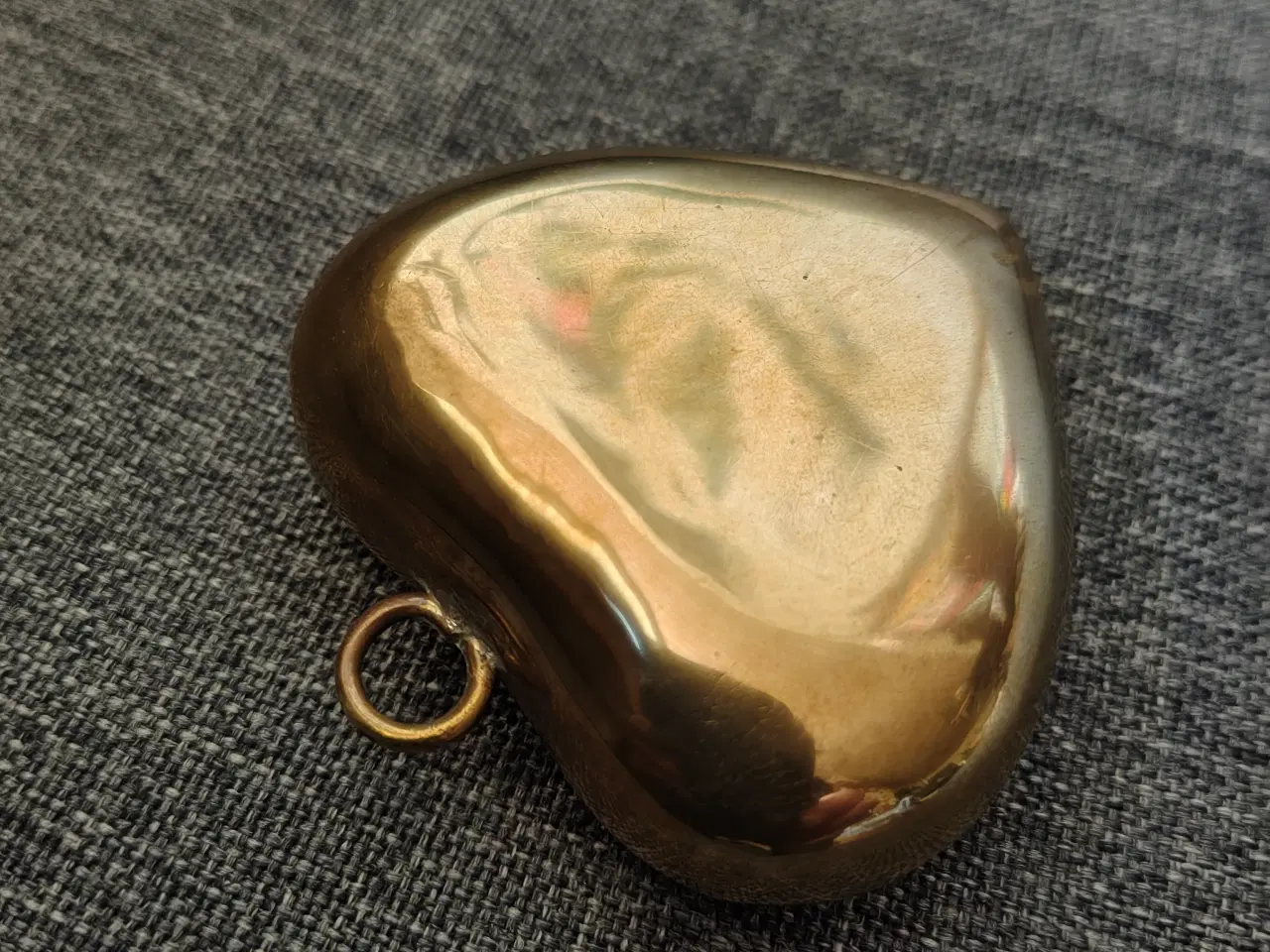 Billede 3 - Flot messing hjerte