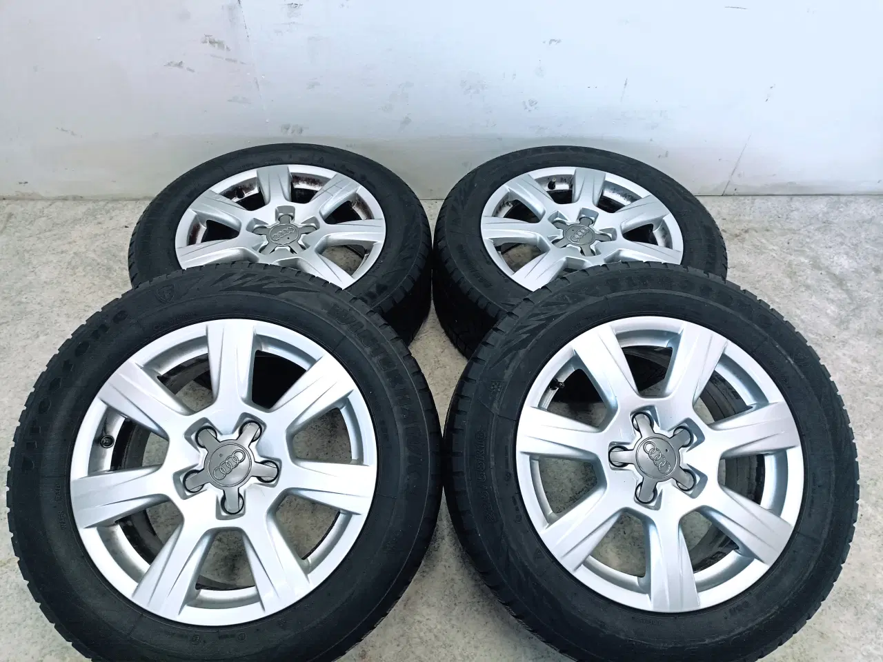 Billede 3 - 5x112 16" ET45 nav 66,5ø AUDI vintersæt