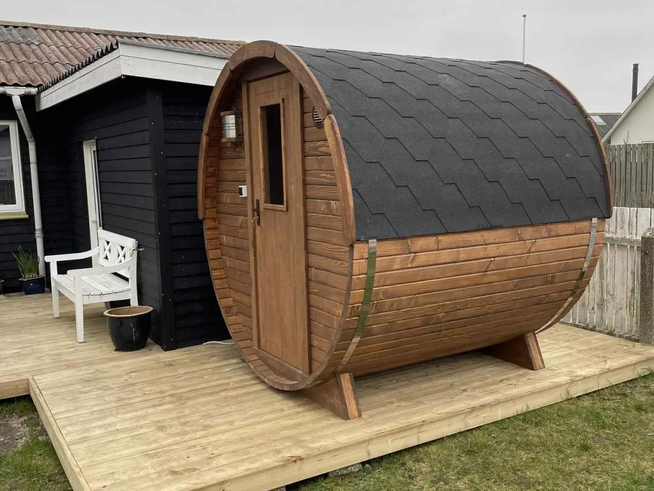 Billede 1 - Nyt Saunatønde L-200cm