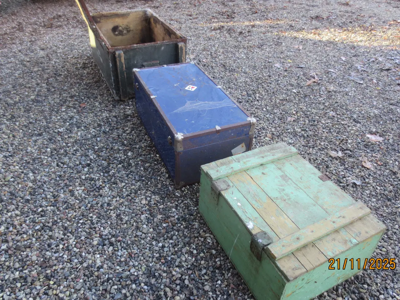 Billede 15 - 3 stk Forskellige Retro Transportkasser