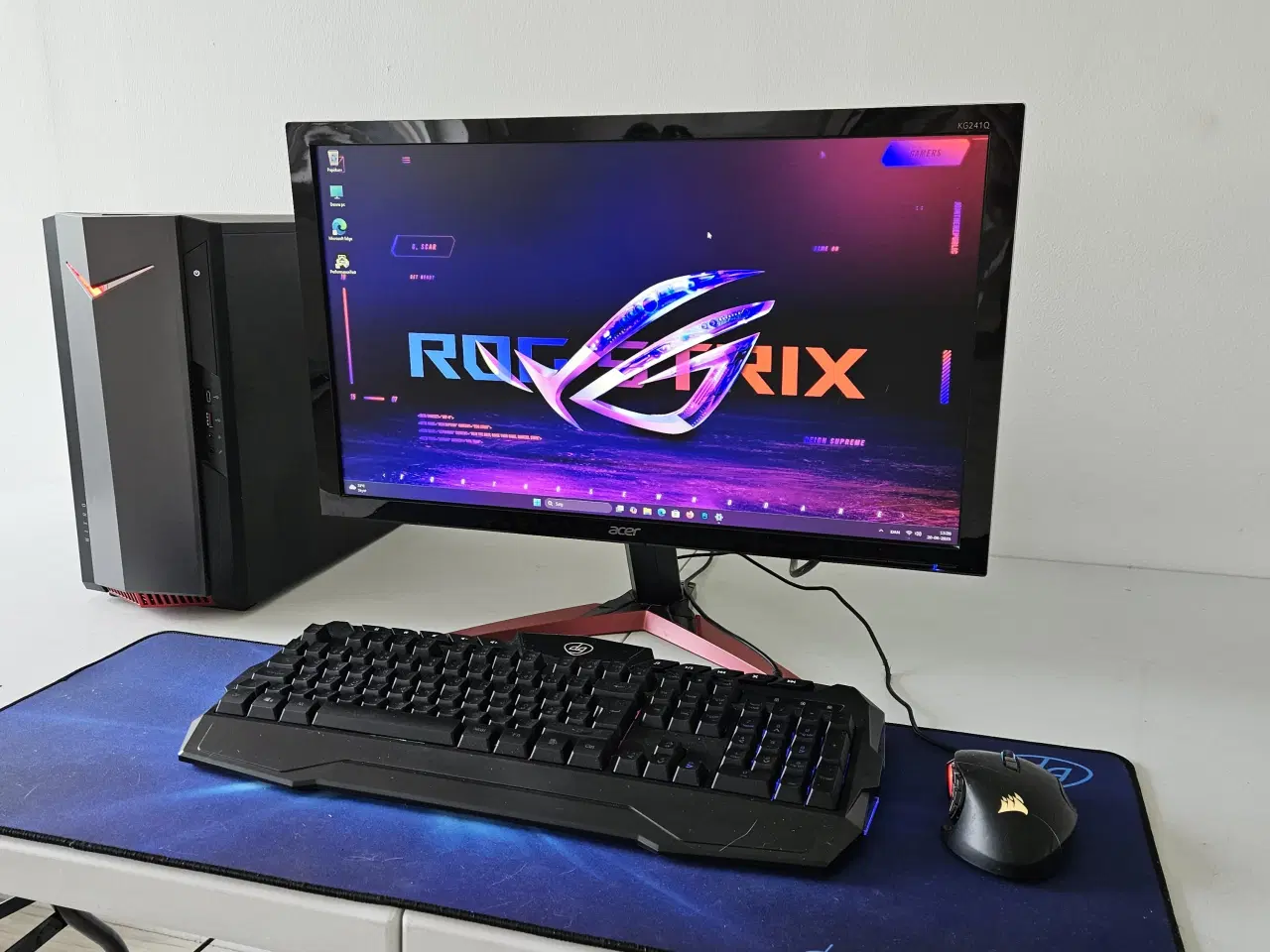 Billede 4 - RTX 3060 Ti Gamer Pc+24" Gamer skærm