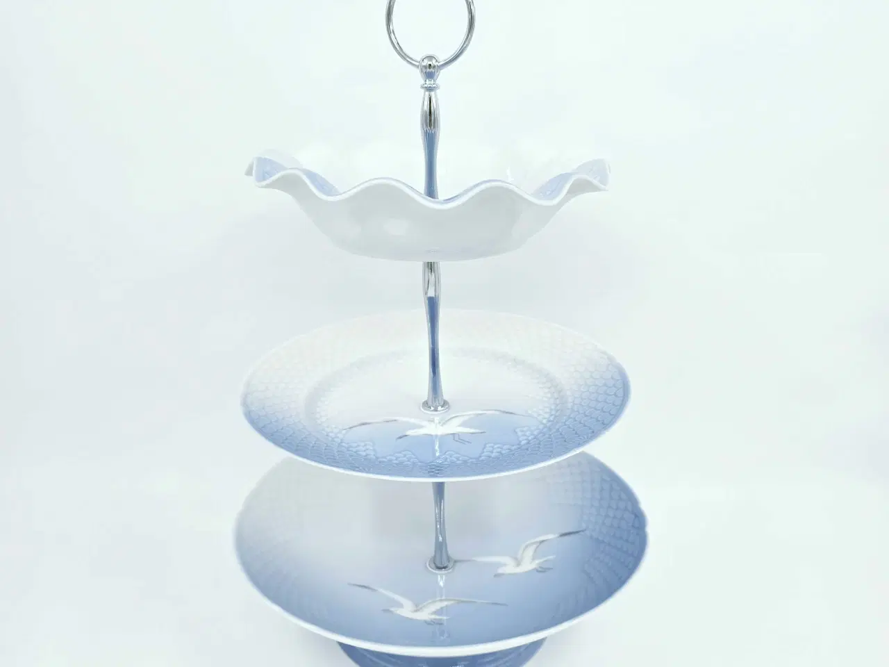 Billede 4 - Mågestel 3 etagers opsats Porcelæn