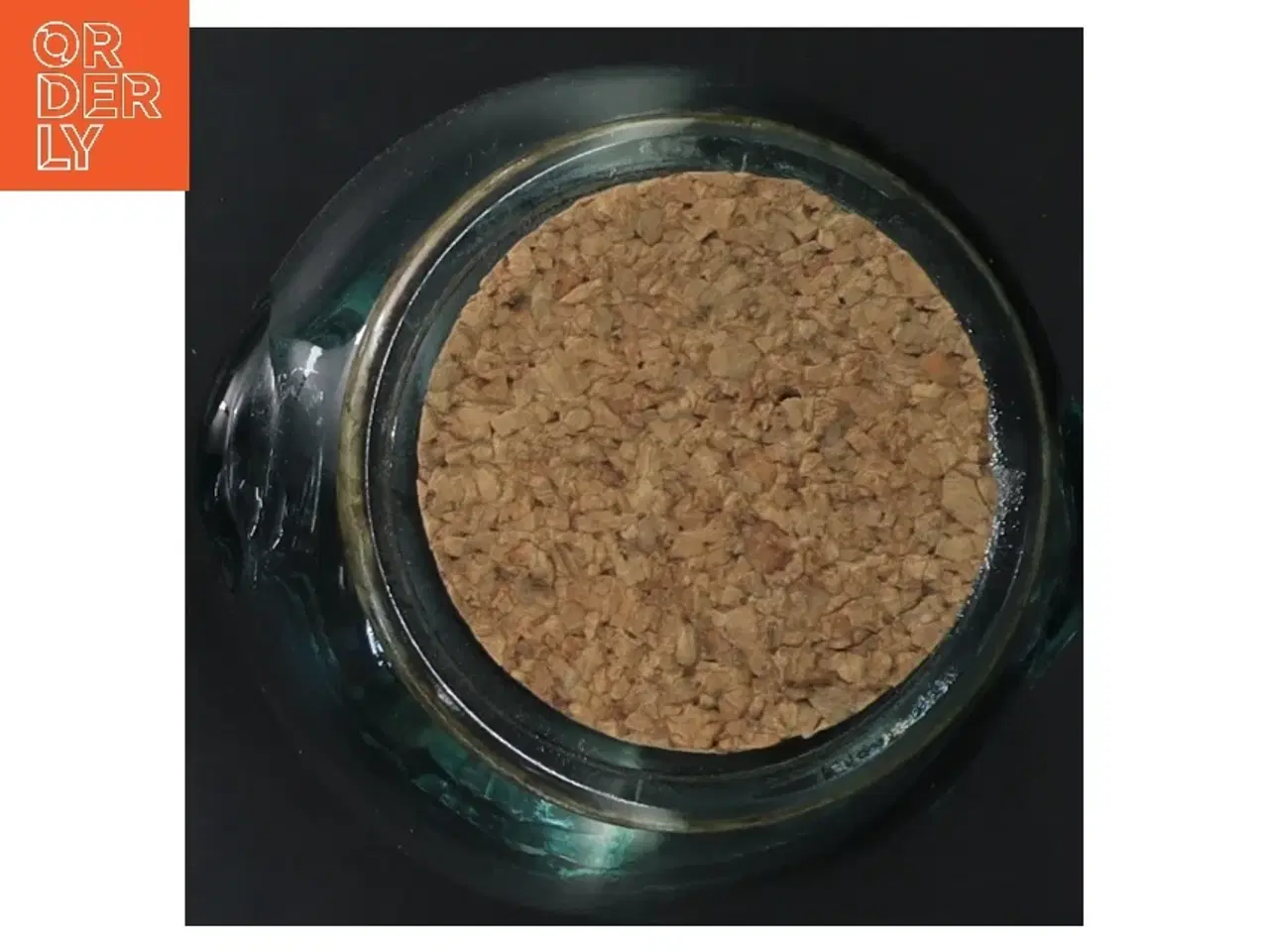 Billede 3 - Glasbeholder med korklåg (str. 11,5 cm)