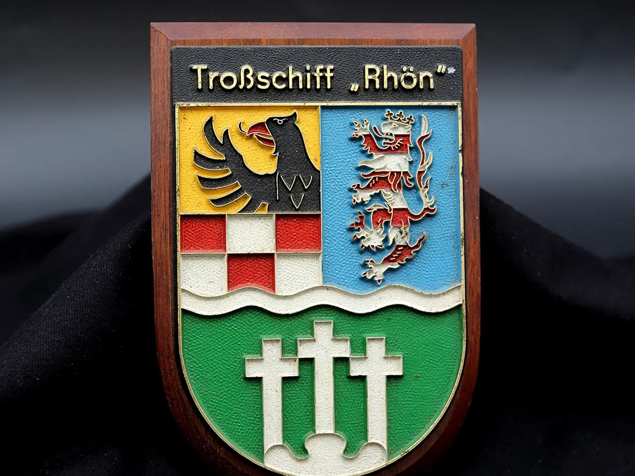 Billede 1 - Tysk maritim vægplakette Rhön