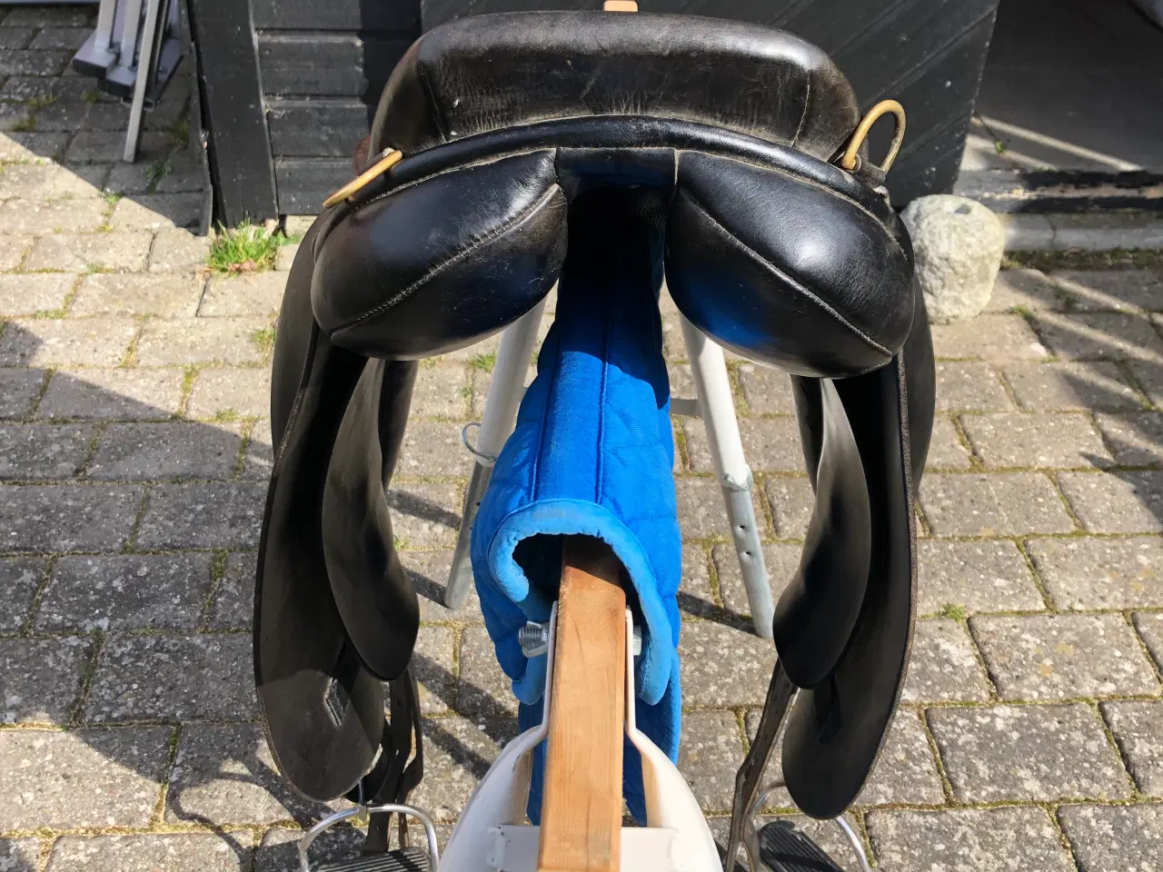 Billede 2 - 17” spalding læder sadel til salg