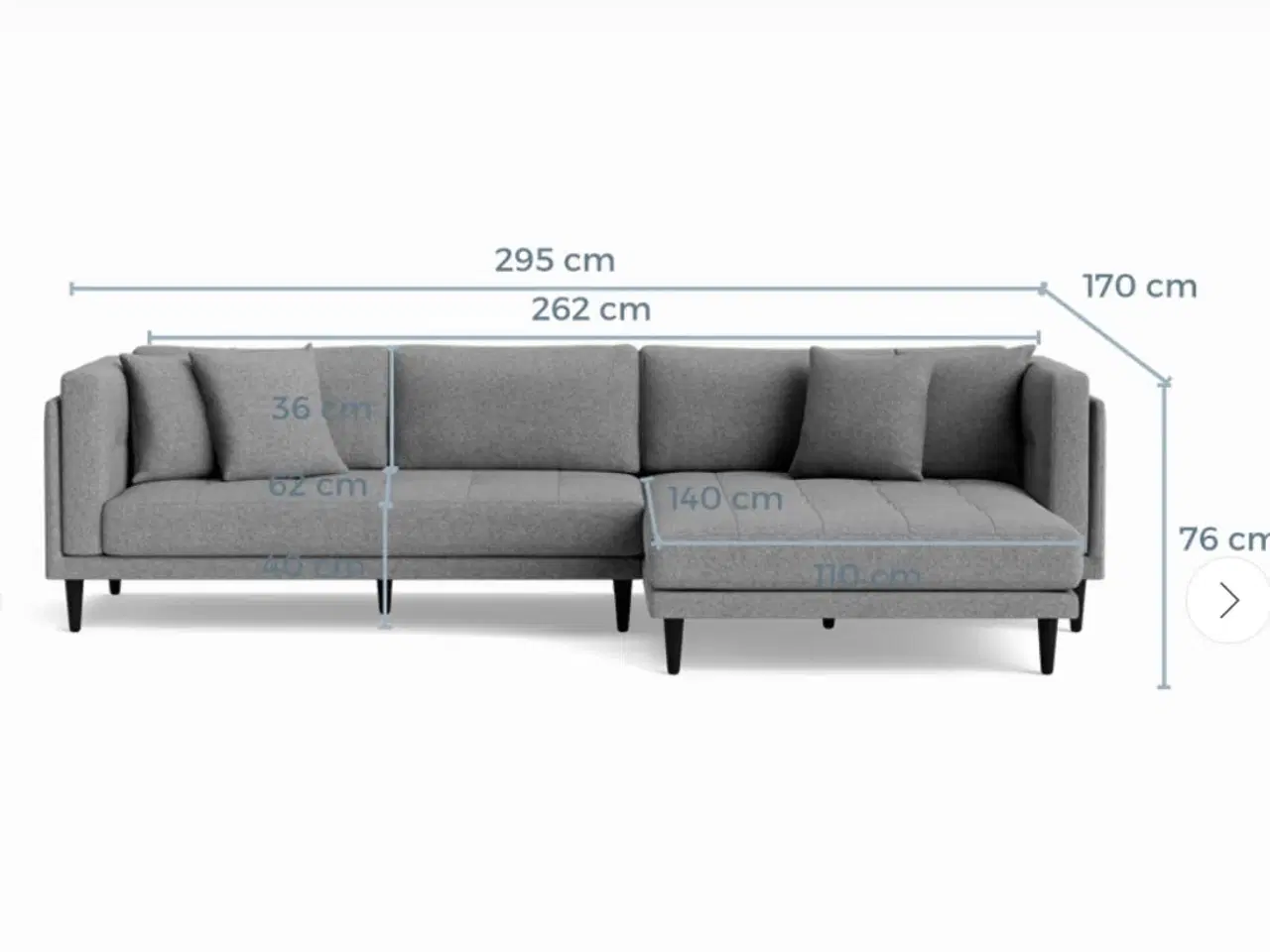 Billede 4 - Cali chaiselongsofa