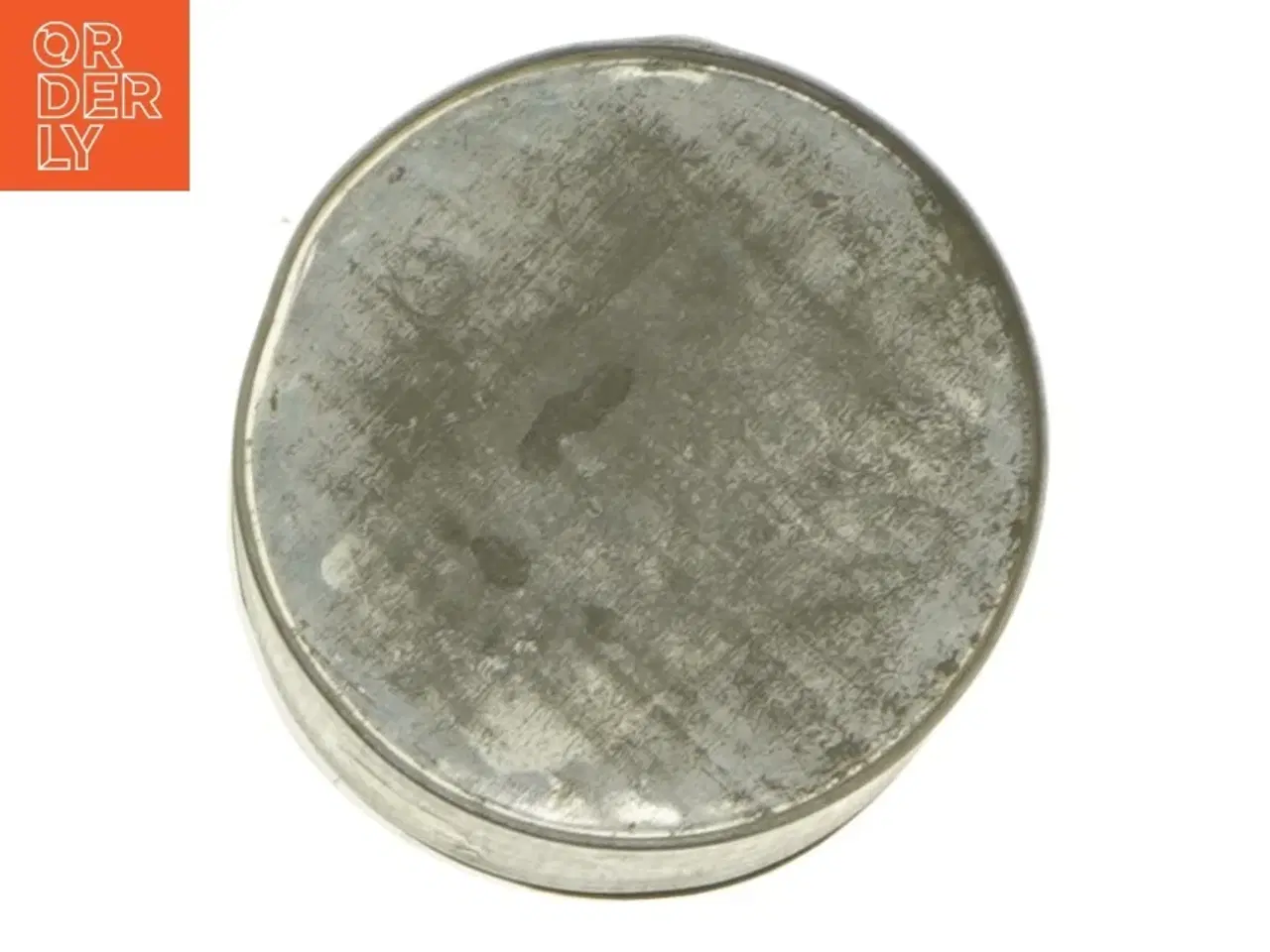 Billede 3 - Gammel metal sparebøsse fra Pete Bros (str. Ø. 8,5 cm)