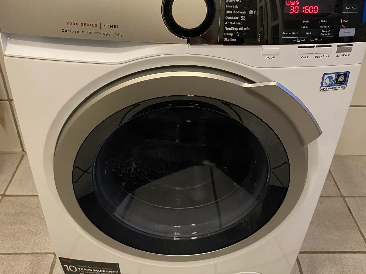 Billede 1 - Vaskemaskine/tørretumbler combi