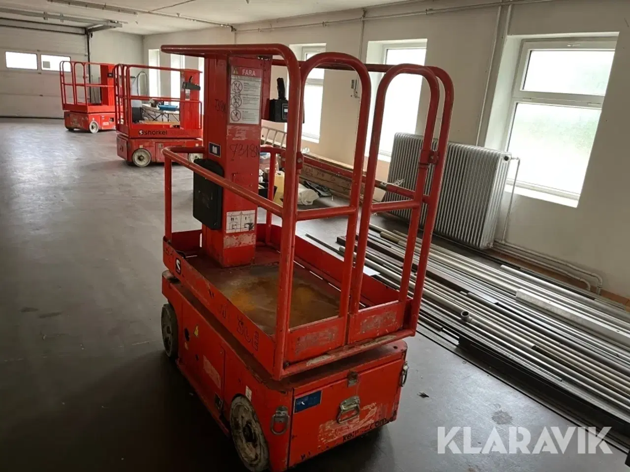 Billede 3 - Søjlelift Snorkel M1230E