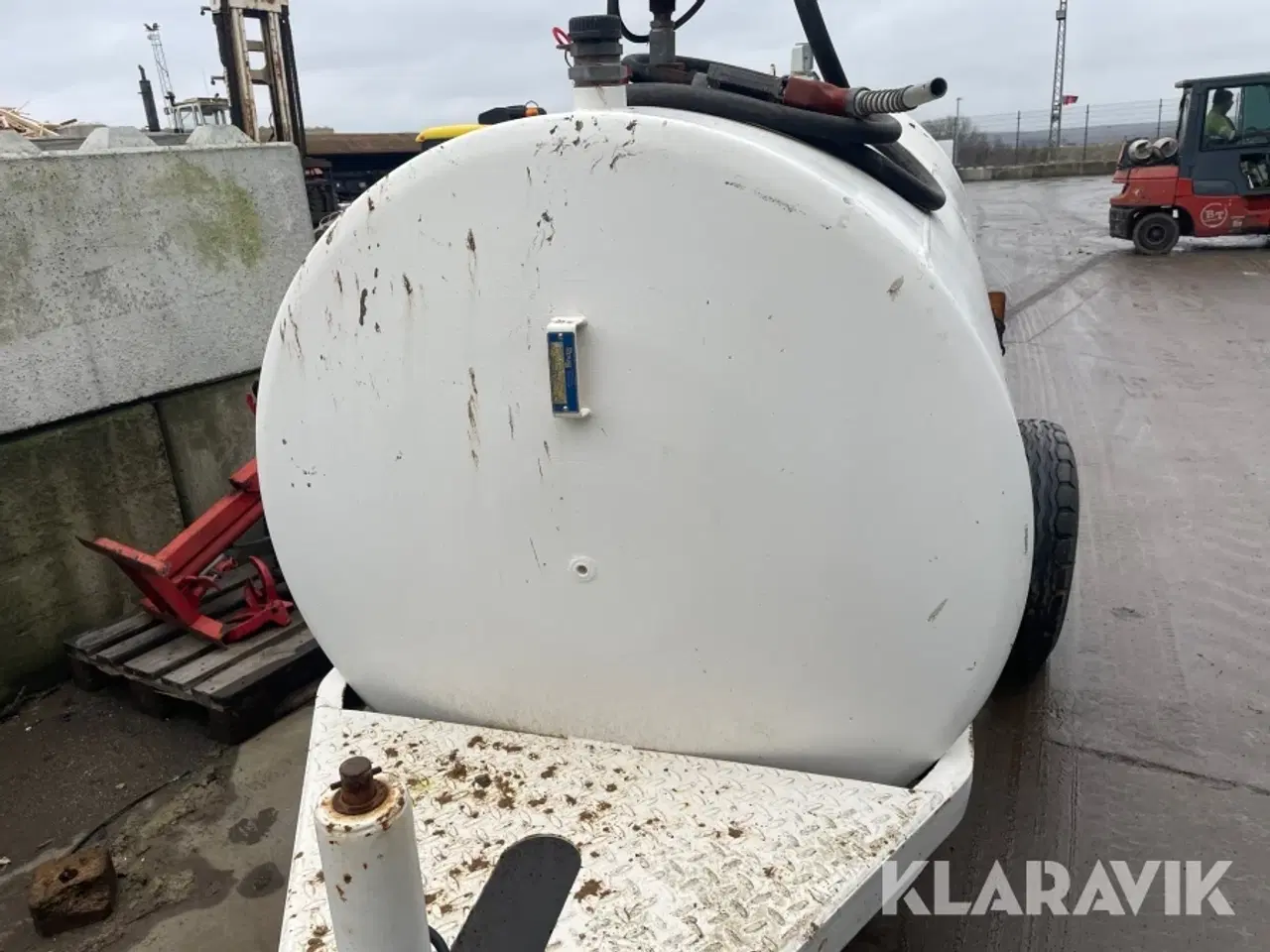Billede 12 - Transportabel dieseltank med pumpe Roug 2500liters