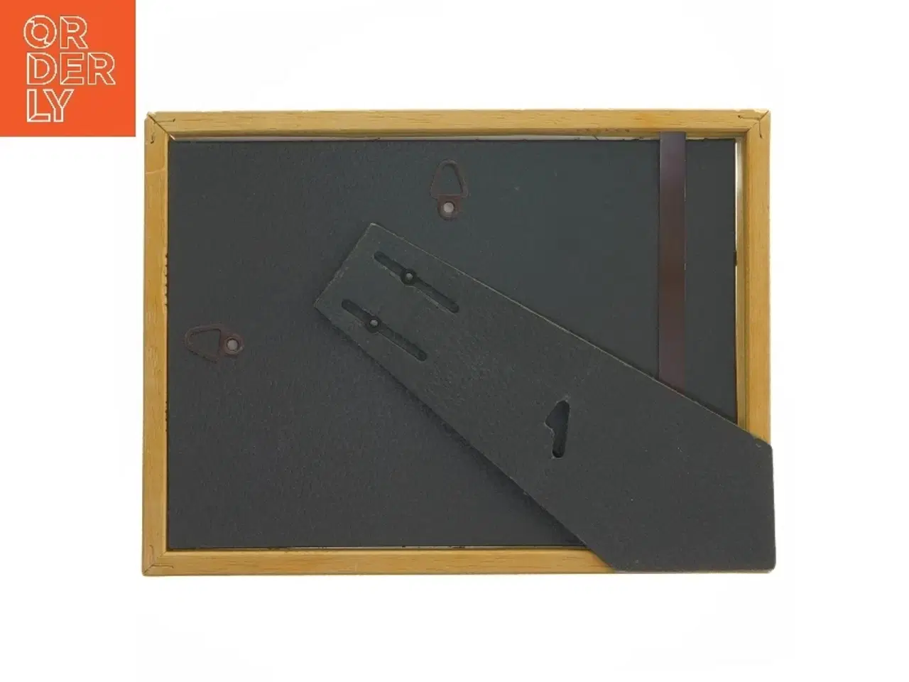 Billede 2 - Indrammet billede af dansende par (str. 19,5x14,5 cm)