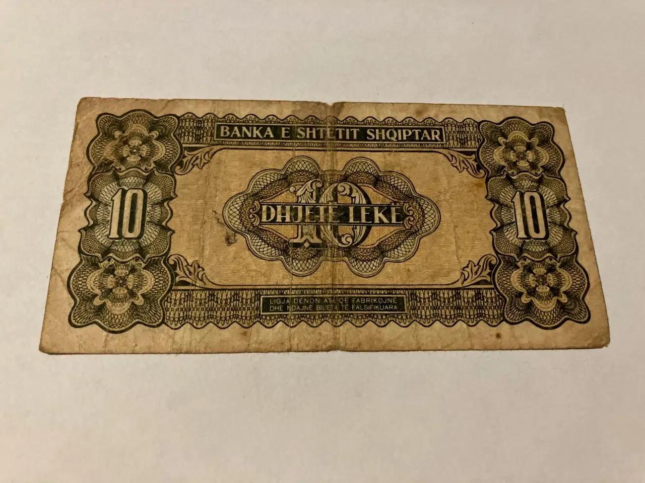 Billede 2 - 10 Leke 1947 Albania