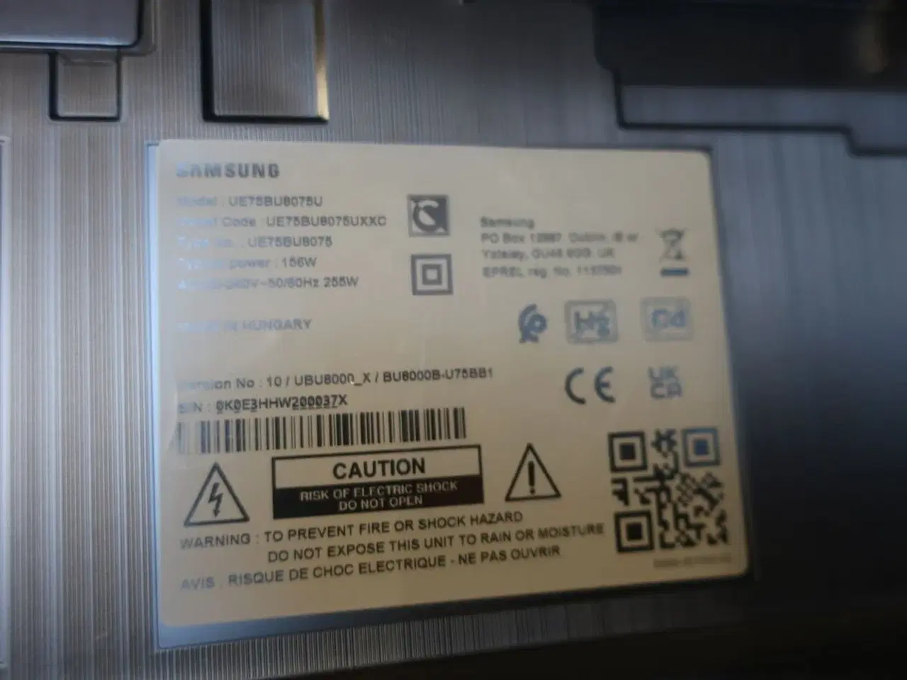 Billede 7 - SmartTV 4K SAMSUNG UE75BU8075 m. LOGITECH konferencesystem