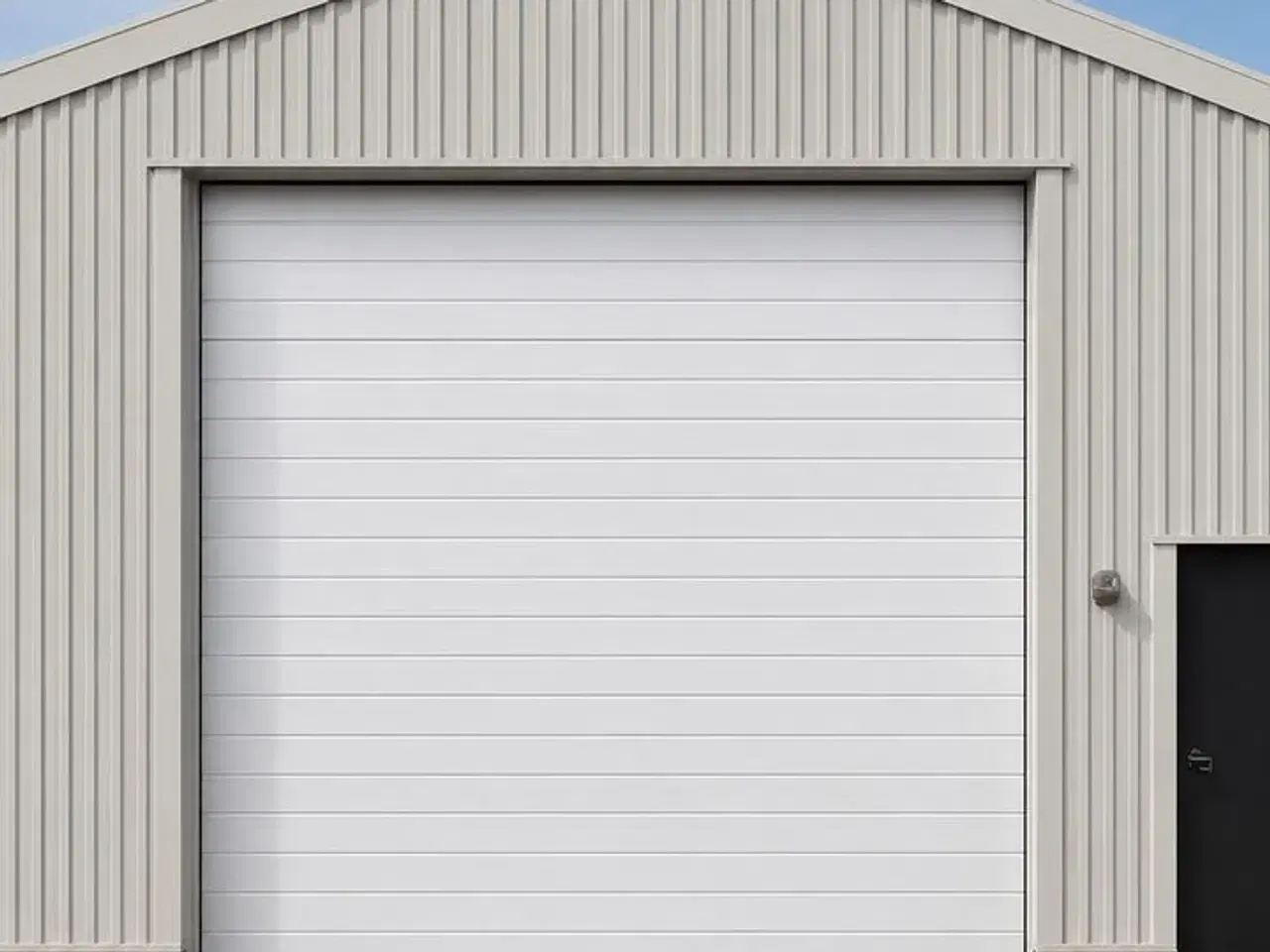 Billede 1 - Bearsafe ledhejseport 400X400 cm.Hvid RAL 9010