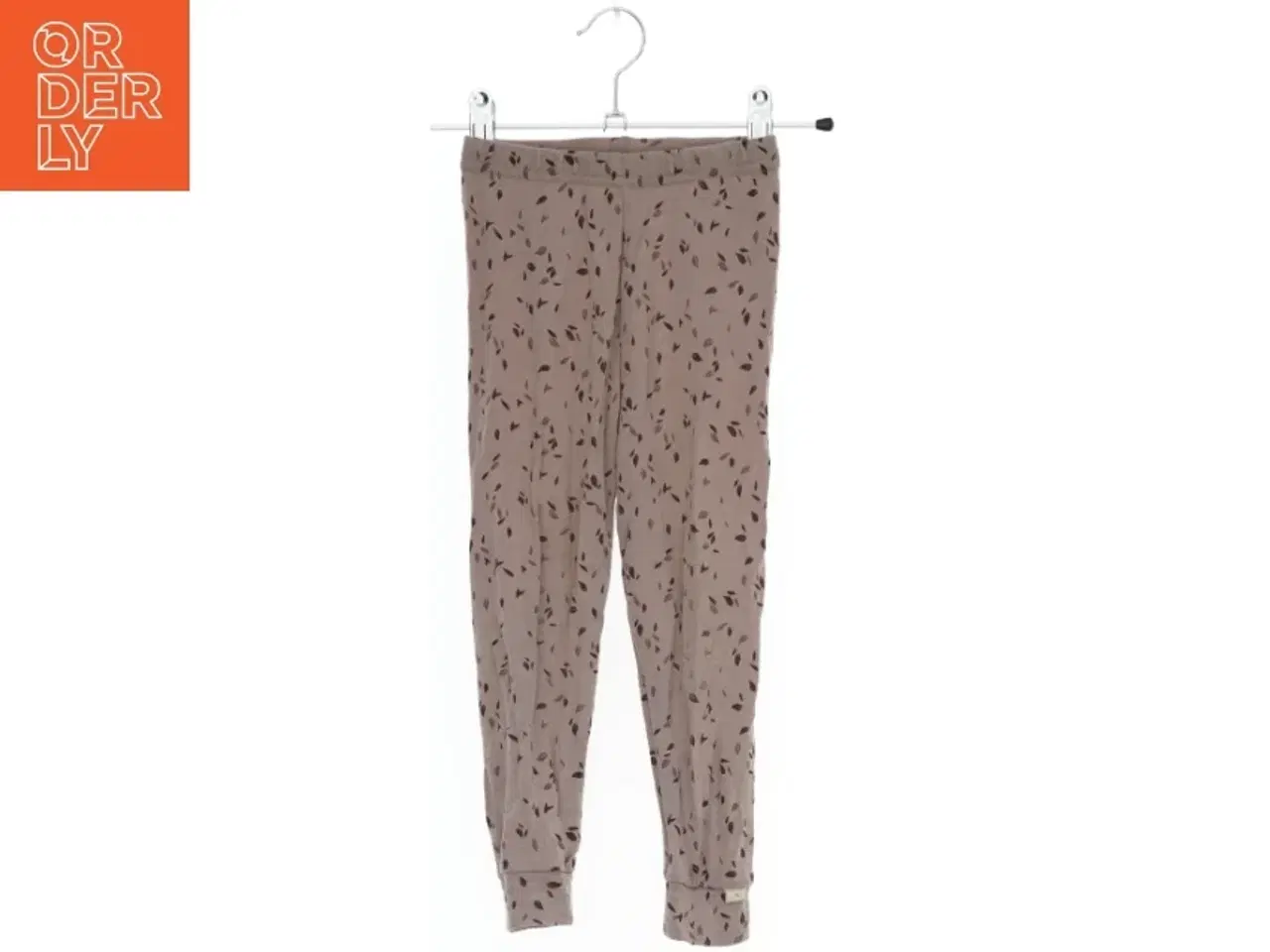 Billede 1 - Lækre leggings med blad mønster fra 8O8 (str. 92)