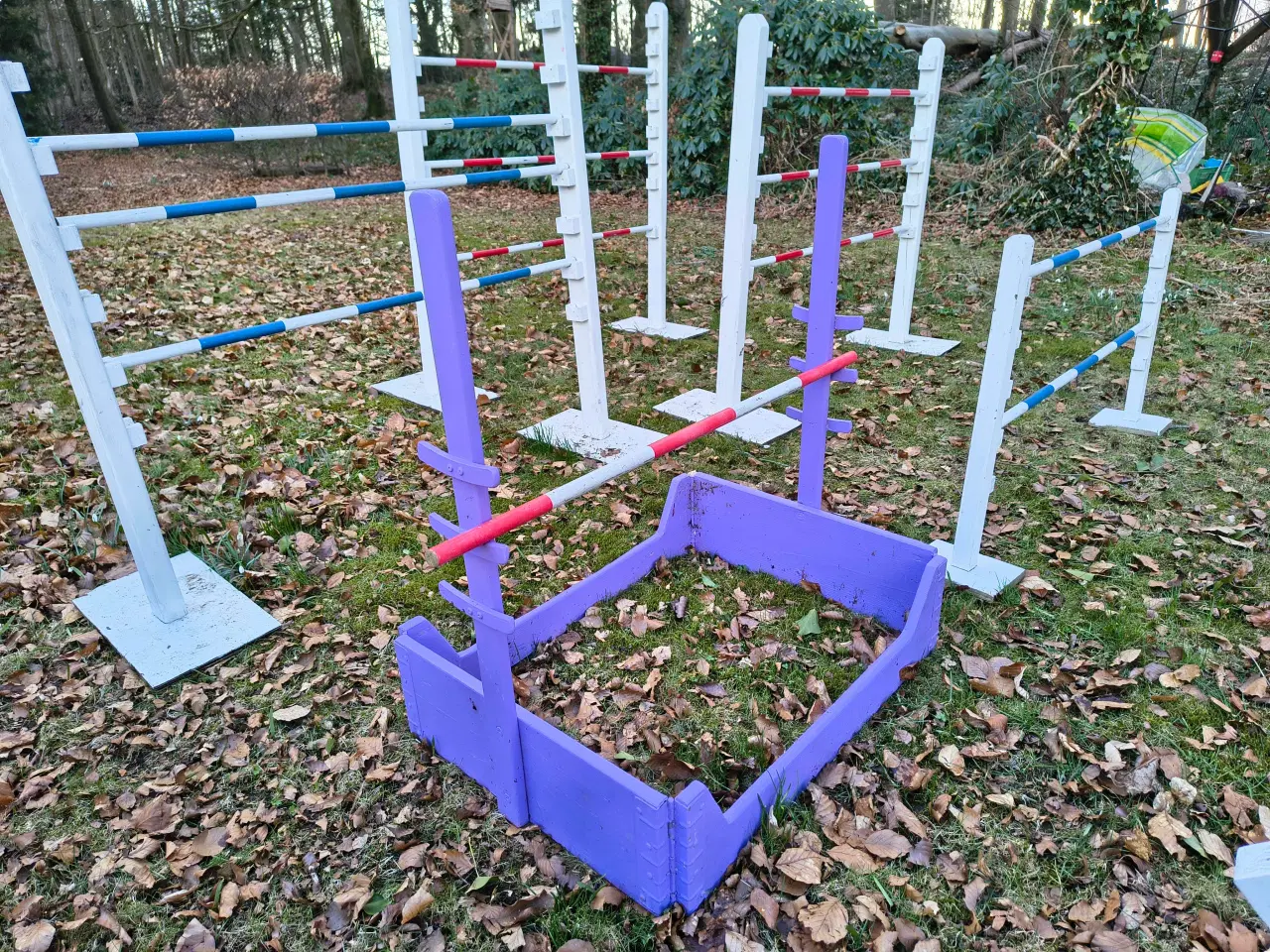 Billede 5 - Springbane til kæphest eller hund