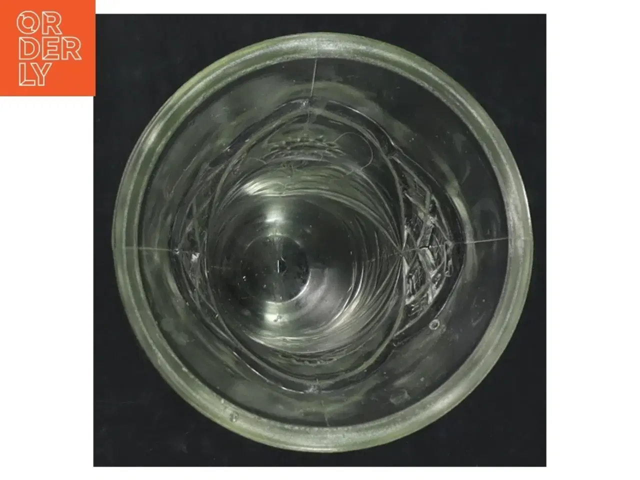Billede 2 - Glas vase (str. H. 16 cm. ø. 8,5 cm)