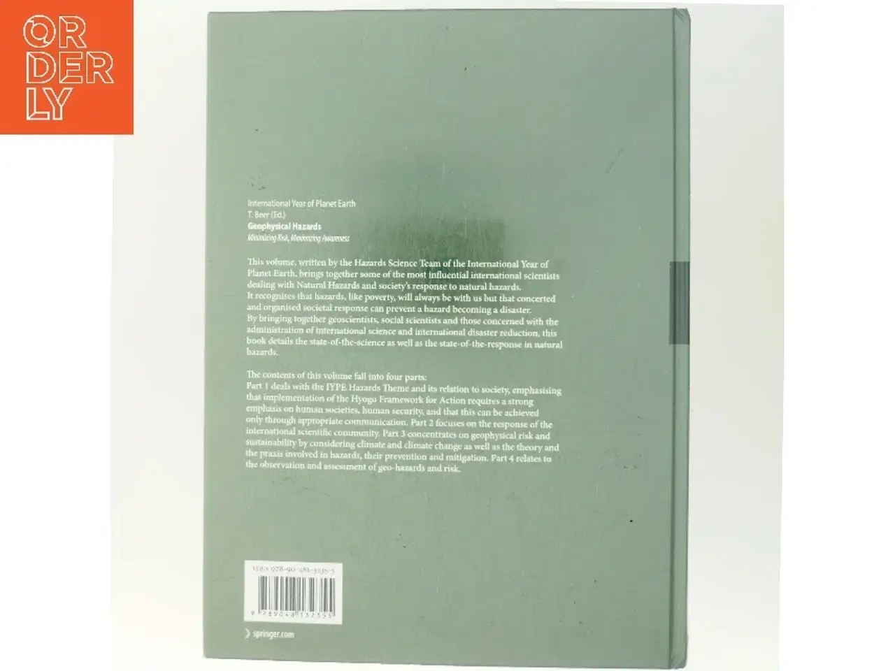 Billede 3 - Geophysical Hazards af Tom Beer (Bog)