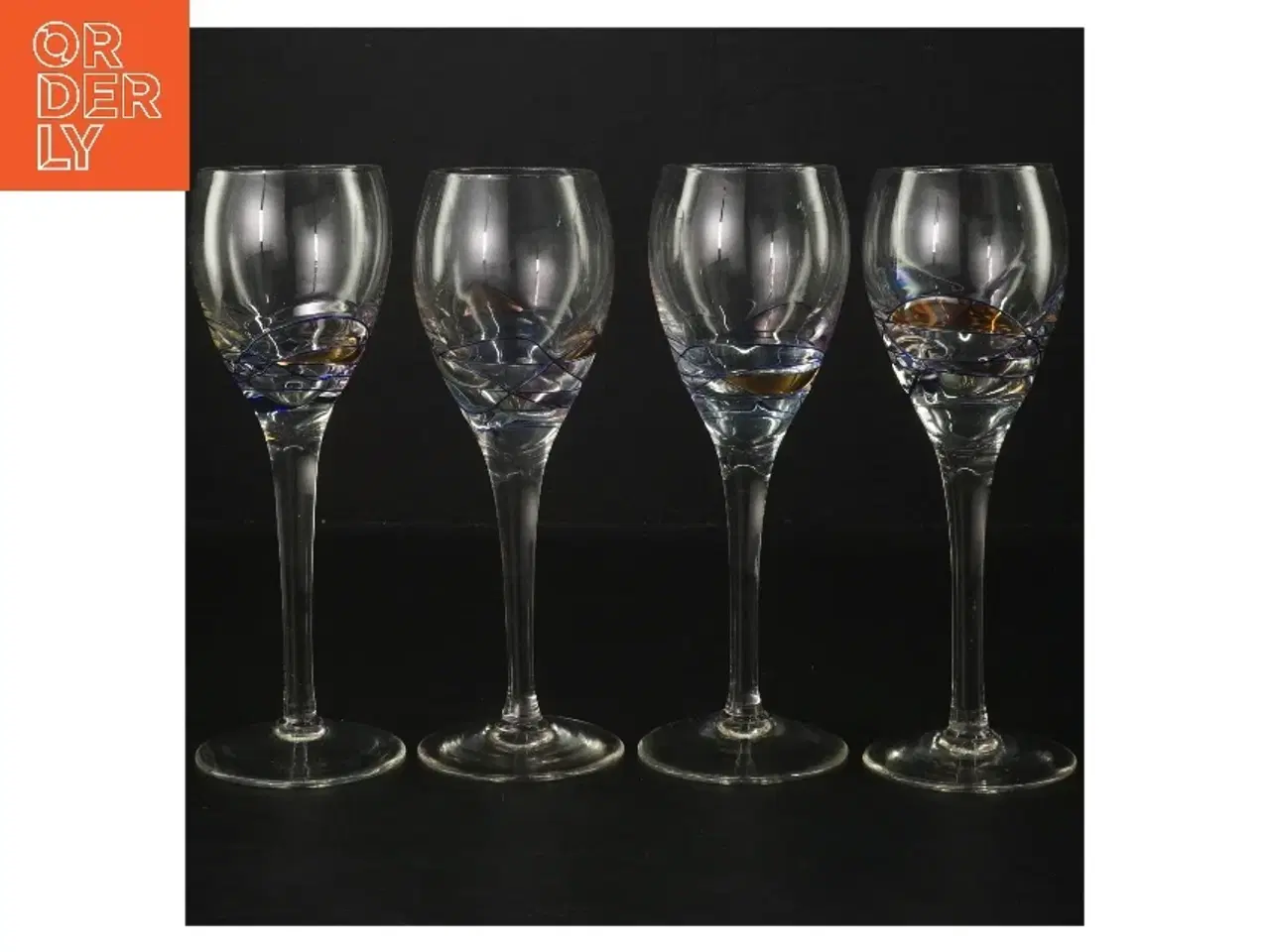 Billede 1 - Glas til vin eller champagne (str. 4 styk, 17,5 cm)