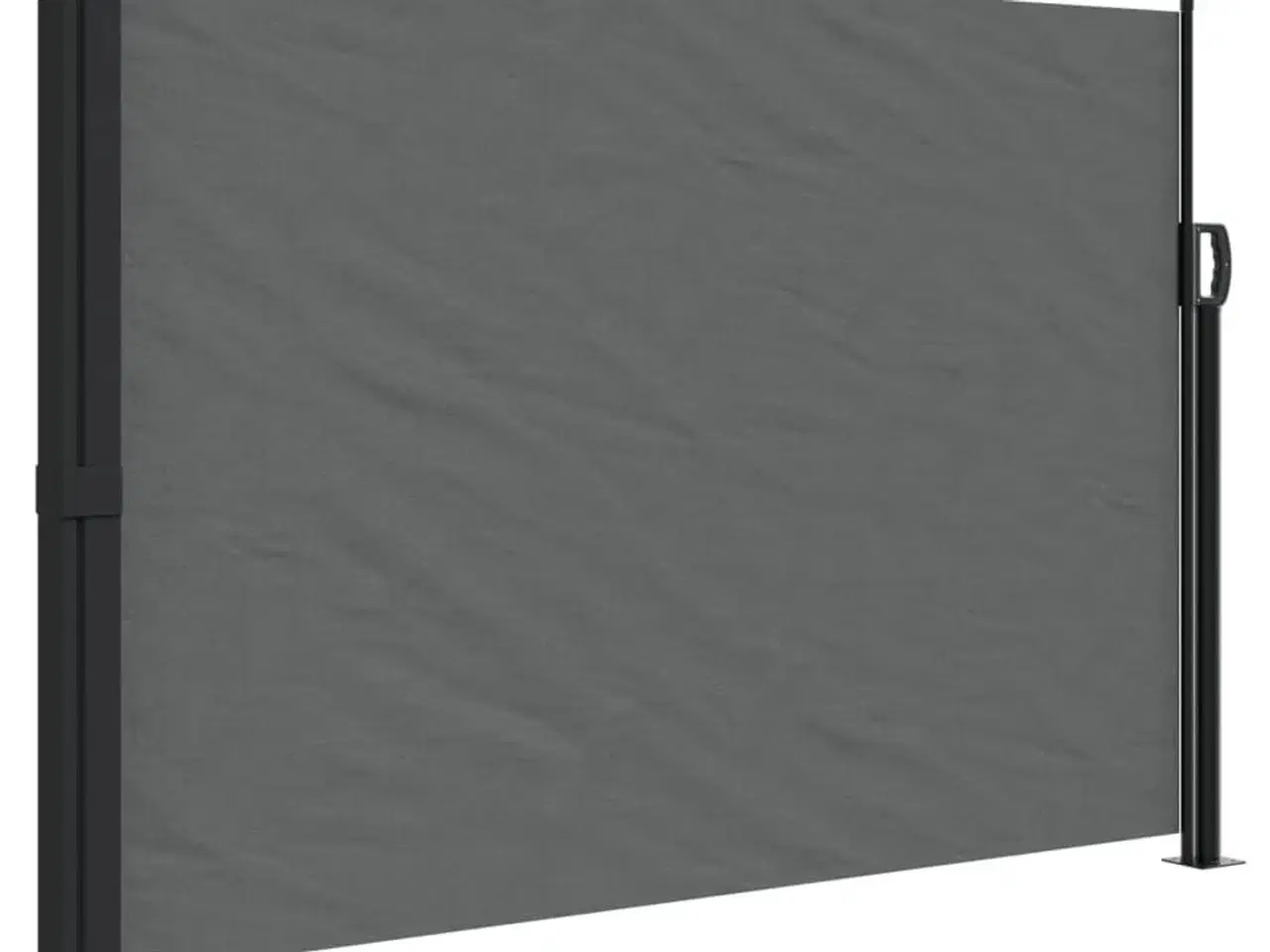 Billede 2 - Udtrækkelig sidemarkise antracit 140x500 cm