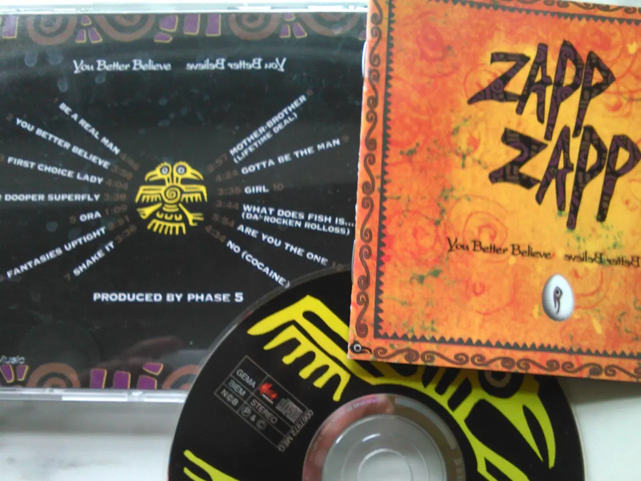 Billede 2 - Zapp Zapp: You Better Believe (1993 