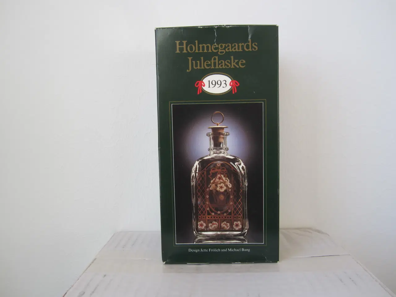 Billede 1 - 1993 Holmegaard juleflaske.