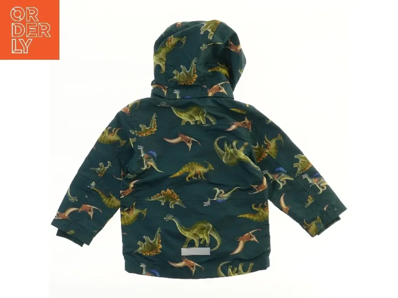 Billede 2 - Børnejakke med dinosaur print fra Basic needs (str. 92)