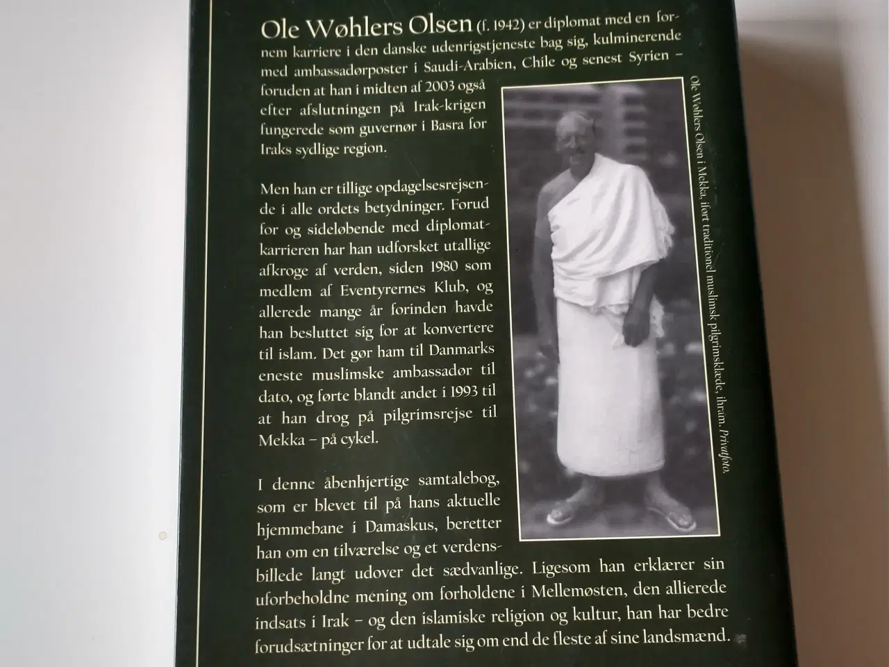 Billede 2 - Beduin i laksko - samtaler med Ole Wøhlers Olsen