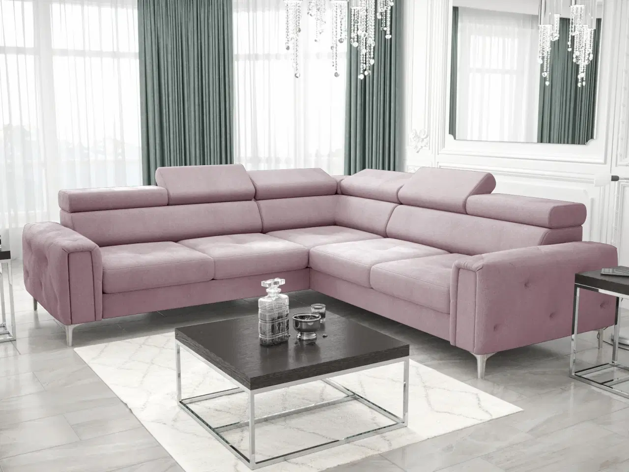 Billede 6 - ORIONIS I HJØRNESOFA MED SOVEFUNKTION 255×255 CM