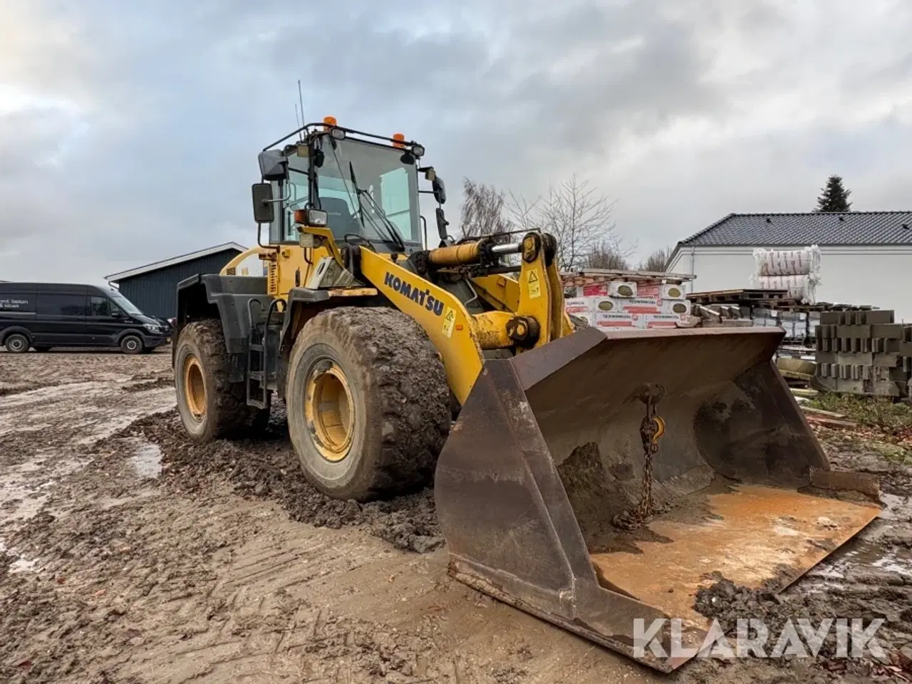 Billede 2 - Gummiged Komatsu WA320-5H