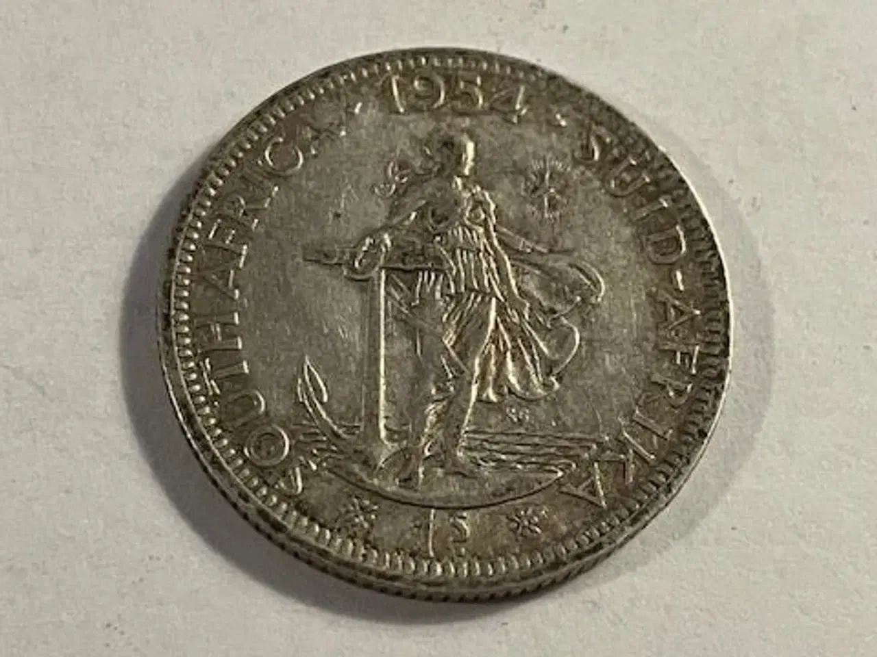 Billede 1 - 1 Shilling 1954 South Africa
