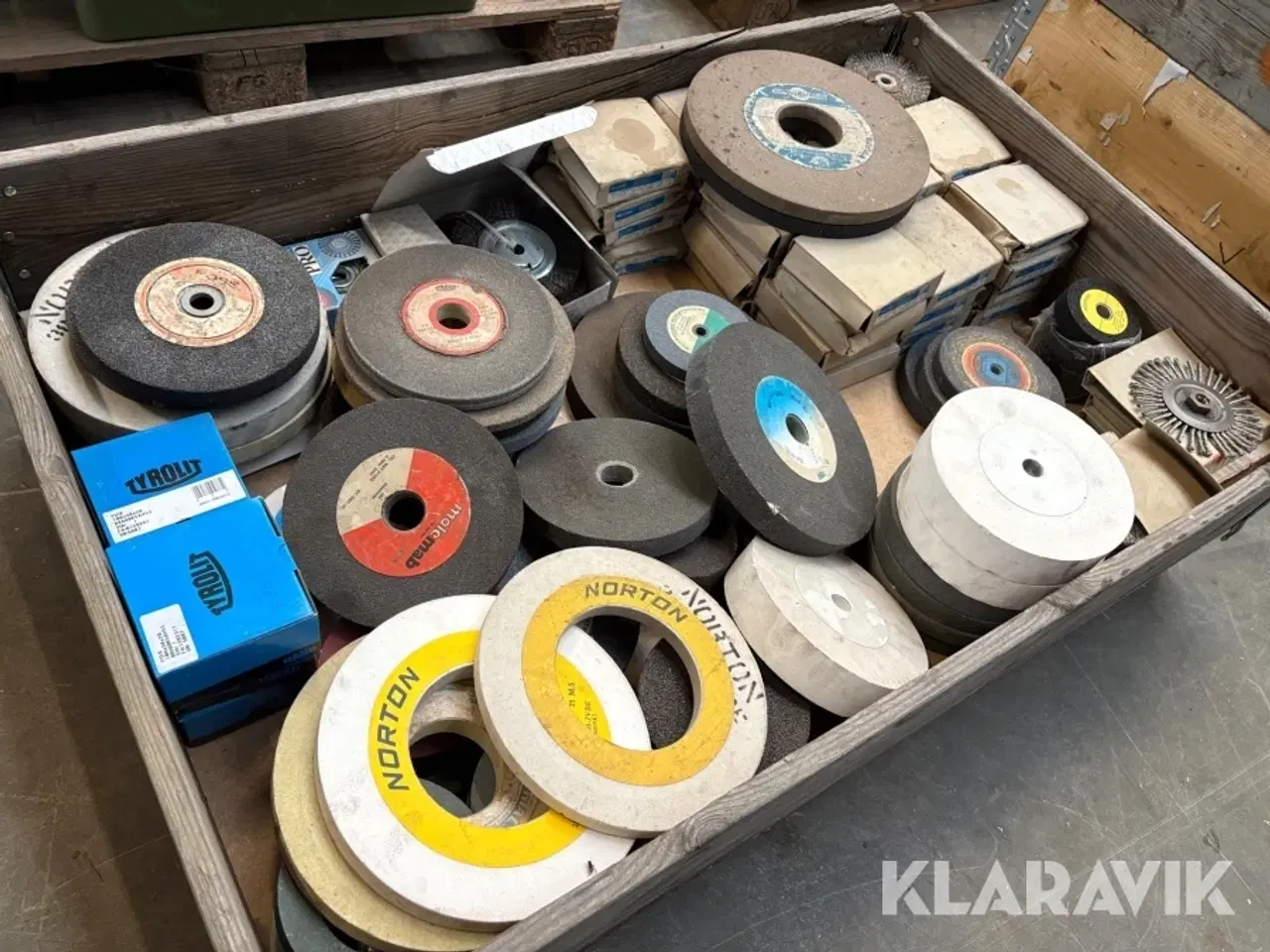 Billede 1 - Slibe/pudse skiver - assoterede type og størrelse
