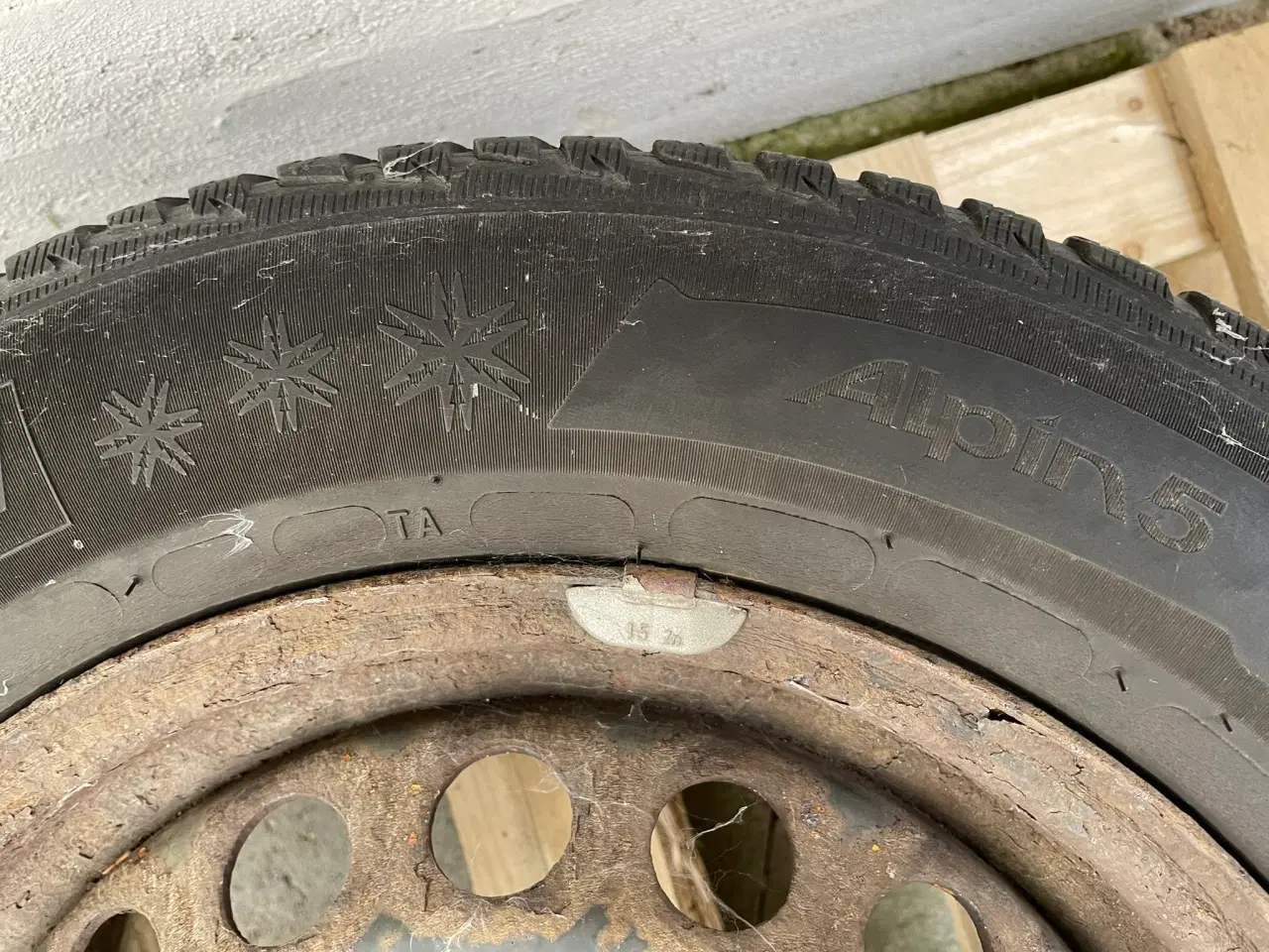 Billede 4 - Vinterdæk - 2 stk Michelin + 2 stk Firestone