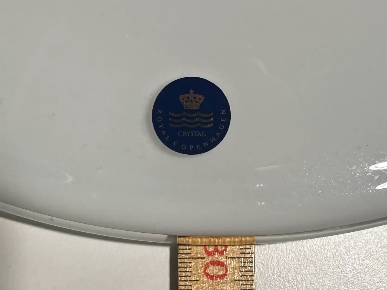 Billede 5 - Holmegård/Royal Copenhagen, 'Mandarin' pendel 30cm