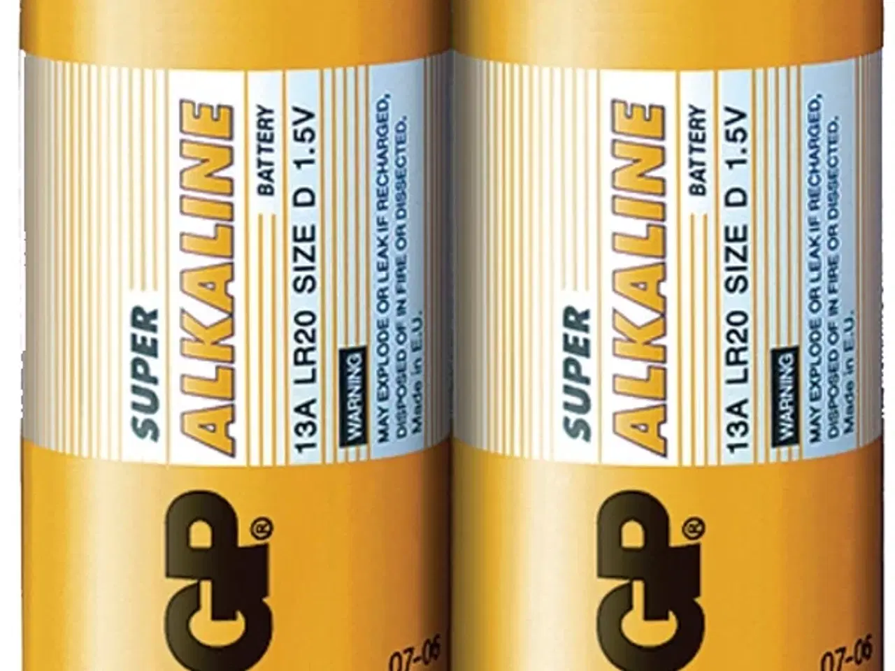 Billede 1 - Gp lr20 - 20 stk. pakke batteri