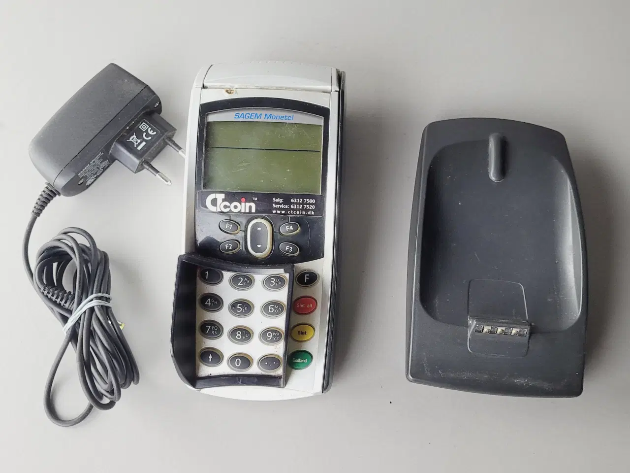 Billede 2 - ⭐️· 💳 Sagem Monetel EF7330 (CTcoin) Betalingsterm