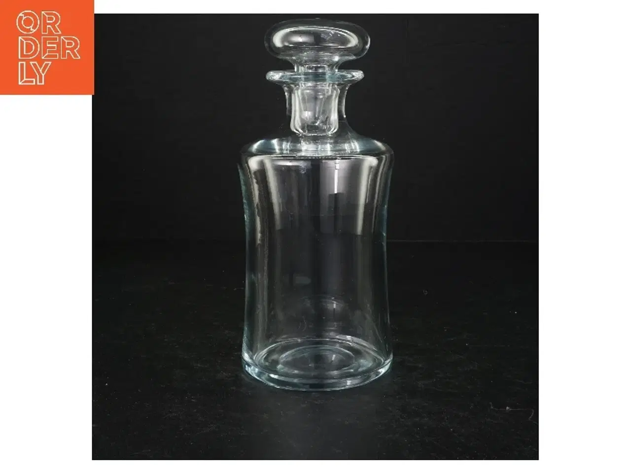 Billede 1 - Glaskaraffel med prop (str. 20 cm)