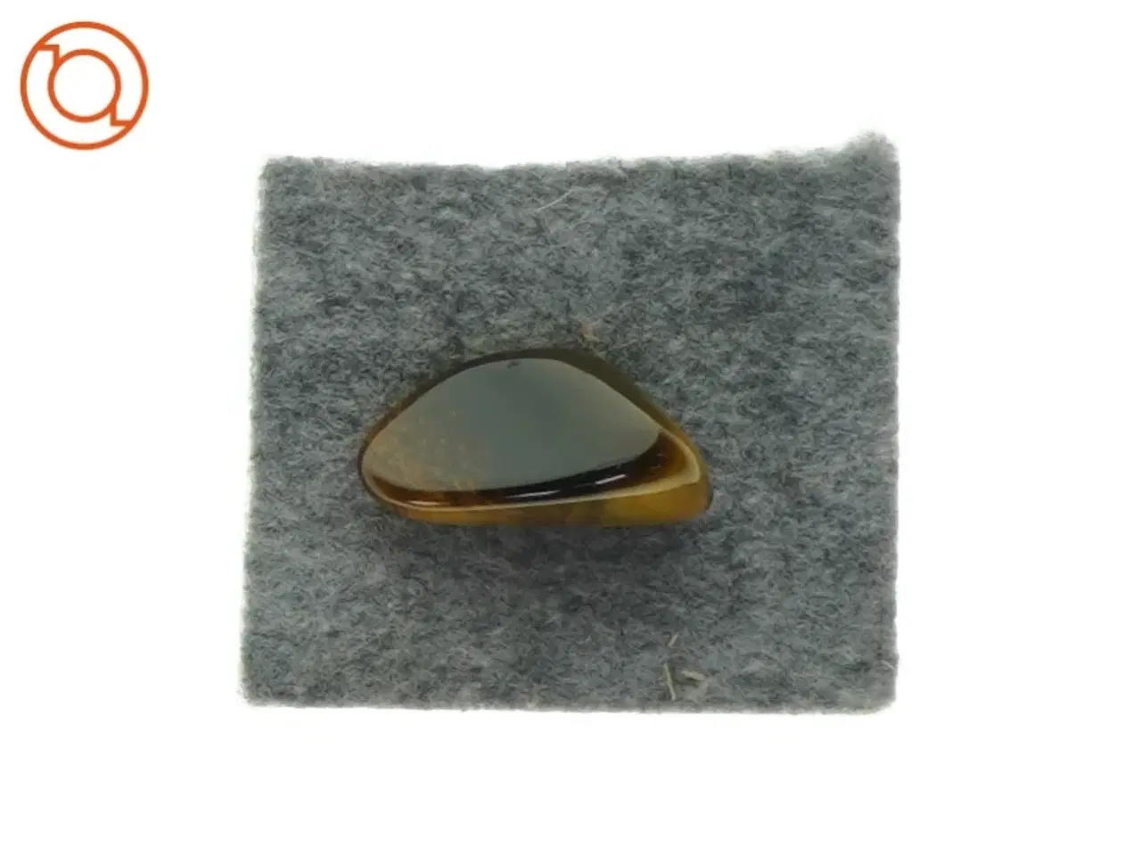 Billede 1 - Dekorativ sten (str. 4 x 2cm)