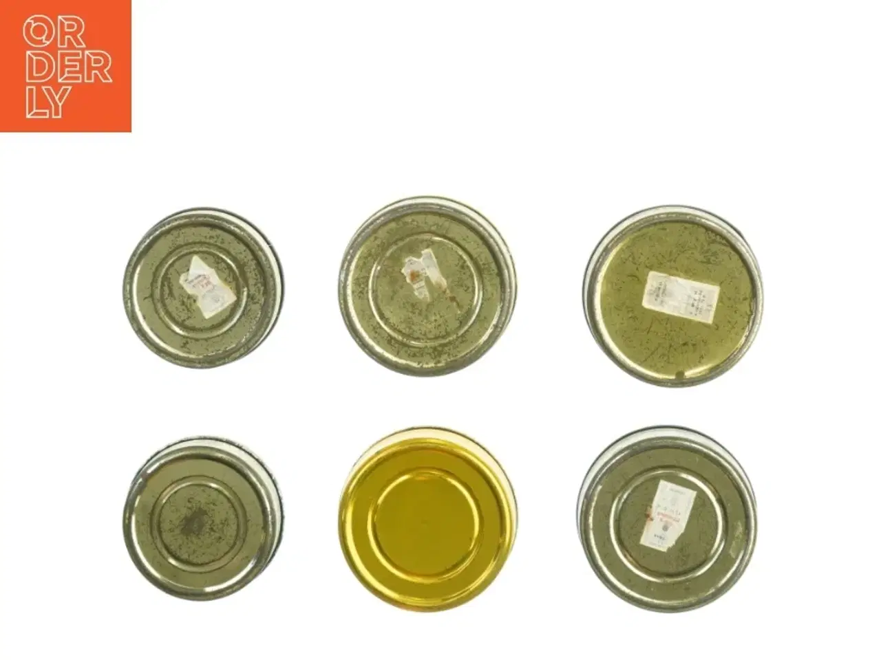 Billede 3 - Vintage tobaksdåser (str. Ø 10 - 12 cm)