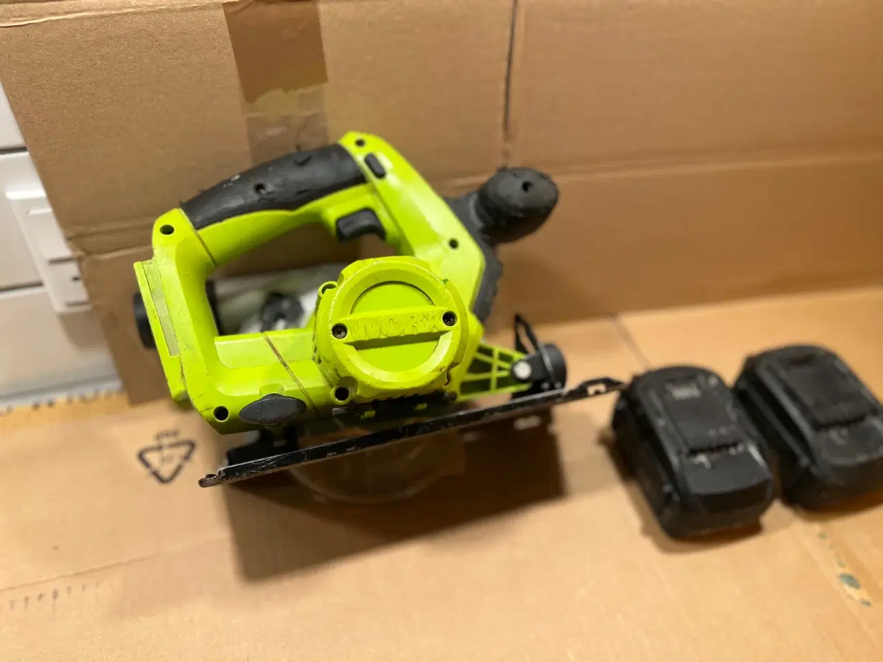 Billede 3 - Worx Professional WU529 – 18V Rundsav m. 2 batteri