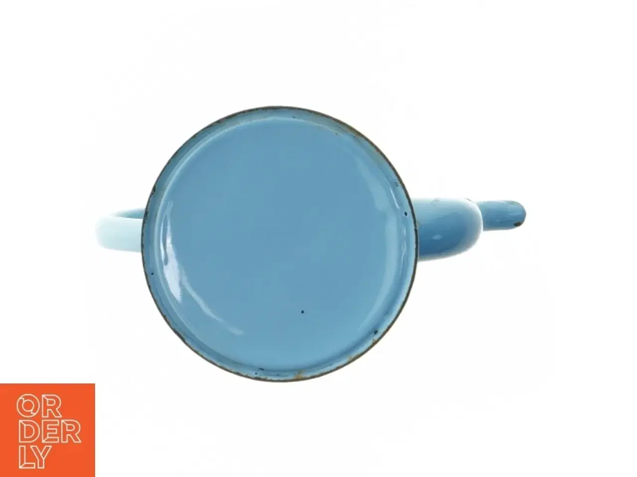 Billede 6 - Blå vintage kaffekande (str. 18 cm)